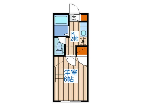 ロフティ館町の物件間取画像